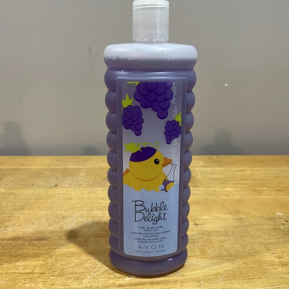 2011 Avon Bubble Bath‎ Delight For Kids Bubble Bath Grape Soda  24Oz Sealed